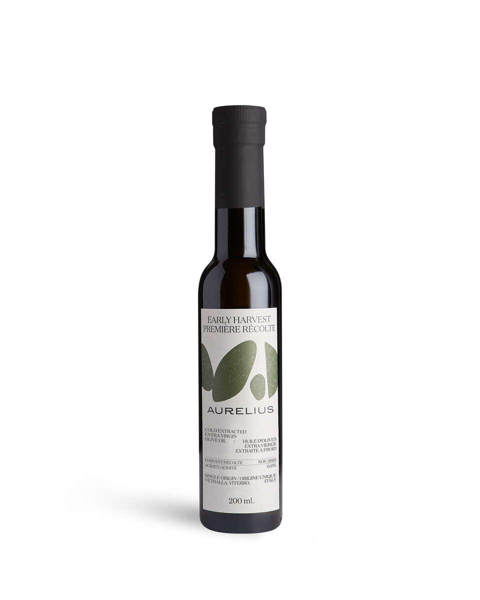 Early Harvest, Extra Virgin Olive Oil 2023 Aurelius Fine Olive Oils
