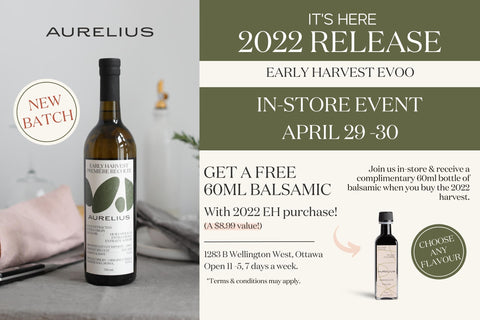 2022 Release Early Harvest In-Store Event 29 -30 April 2023!