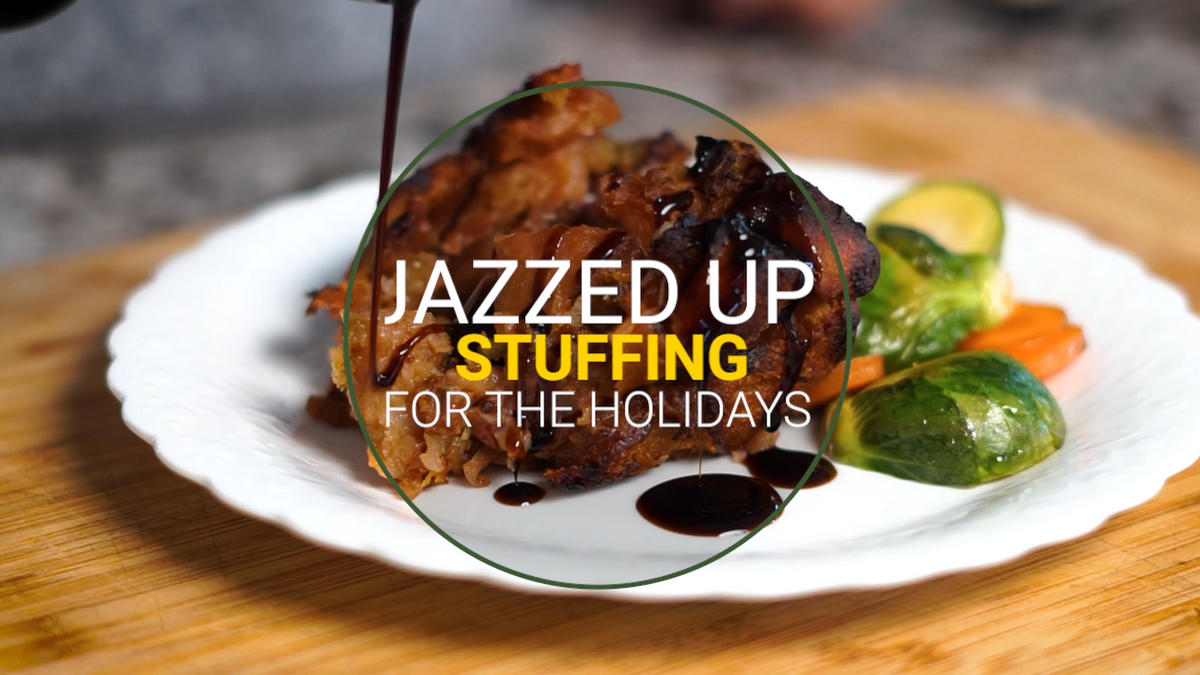 Jazzed Up Stuffing Aurelius Fine Olive Oils & Balsamic Vinegars