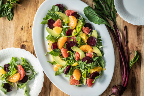 Roasted Beet, Avocado & Citrus Salad