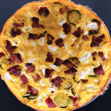 Zucchini and Pancetta Frittata