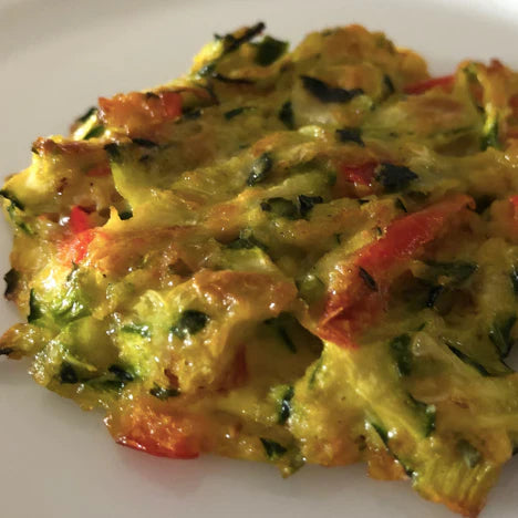 Spicy Veggie Pancakes