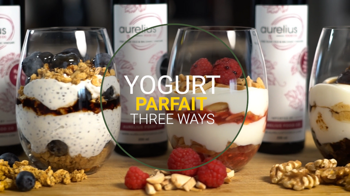 Yogurt Parfait 3 Ways