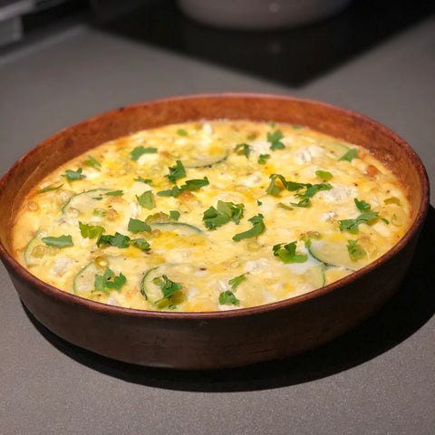 Green Veggie Quiche