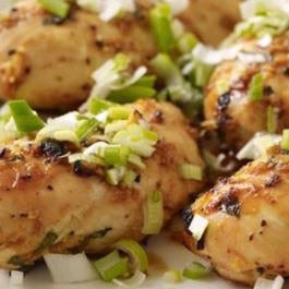 Grilled Lime Ginger Chicken Breasts