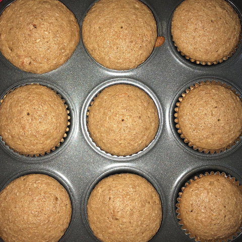 Blood Orange Oatmeal Muffins