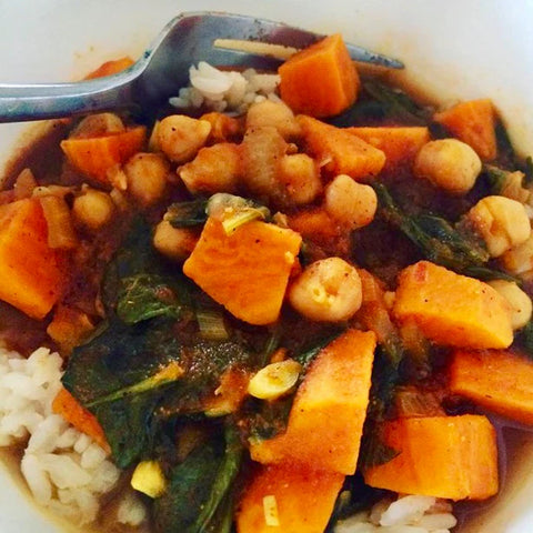 Spicy Moroccan Vegetarian Stew