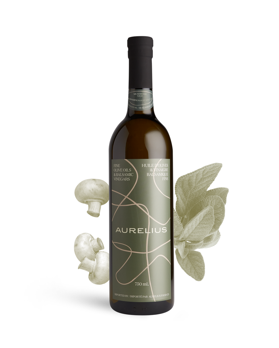 Mushroom Sage Extra Virgin Olive Oil