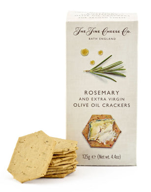 Rosemary & Extra Virgin Olive Oil Crackers - 125g