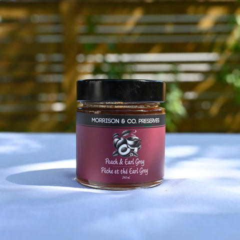 Peach & Earl Grey Jam