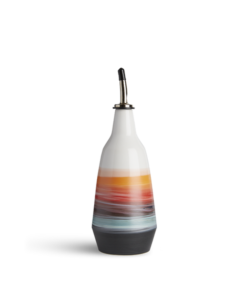 Brushed Ceramic Oil/Vinegar Dispenser